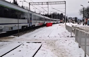 Utrudnienia na trasie kolejowej na Podhalu po śmiertelnym potrąceniu - zdjęcie główne