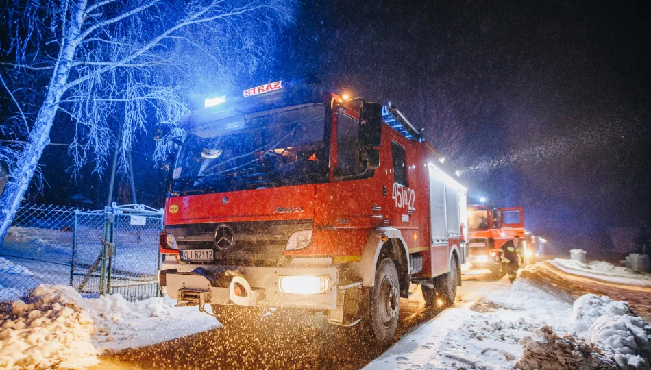 Czujnik tlenku węgla zaalarmował domowników - zdjęcie 1