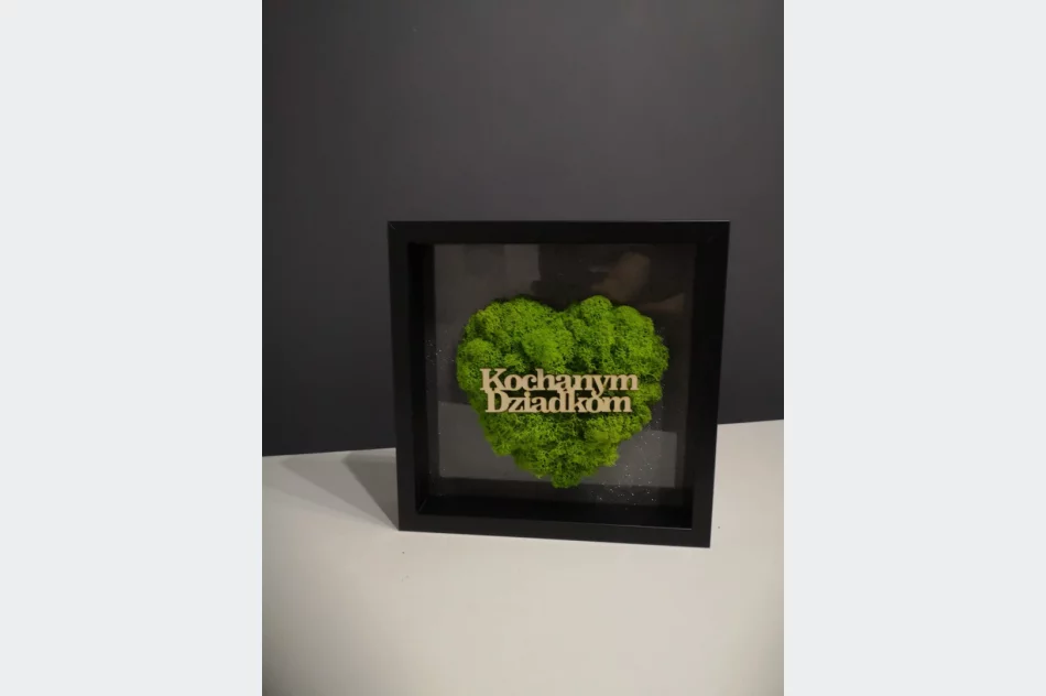 Prezent na Dzień Babci i Dziadka w kształcie serca - zdjęcie 2