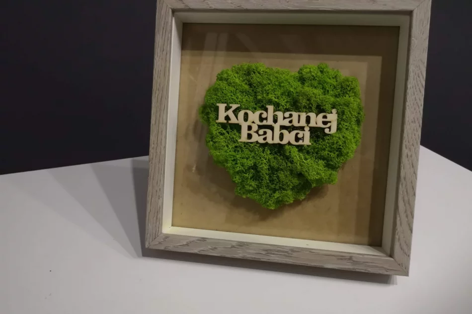 Prezent na Dzień Babci i Dziadka w kształcie serca - zdjęcie 4