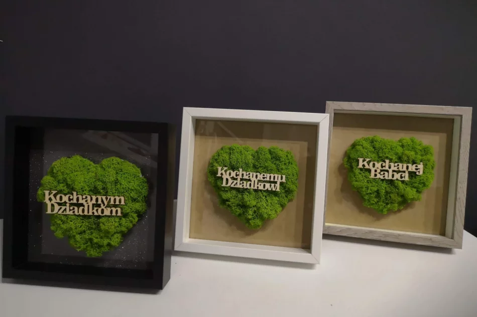 Prezent na Dzień Babci i Dziadka w kształcie serca - zdjęcie 5