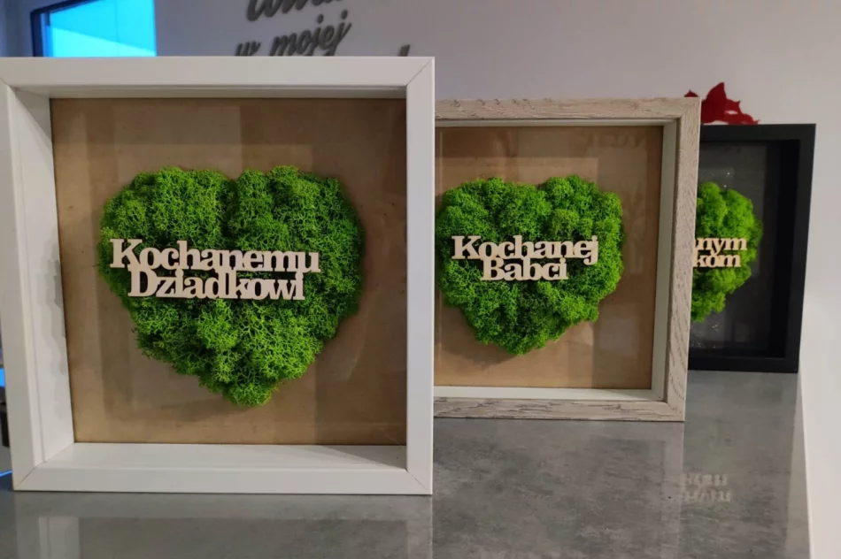 Prezent na Dzień Babci i Dziadka w kształcie serca - zdjęcie 6
