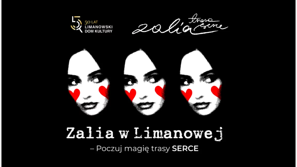 Zalia na żywo w Limanowej! Trasa „SERCE” już 7 lutego w LDK