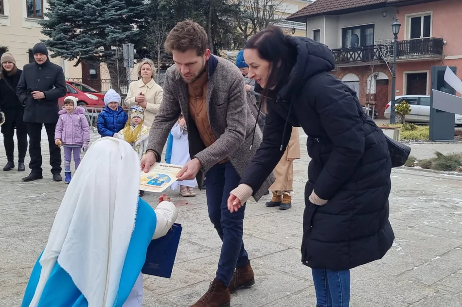 Orszak Trzech Króli przeszedł ulicami miejscowości - zdjęcie 4