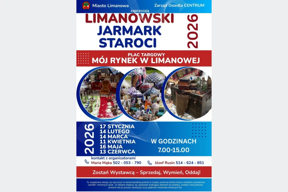 Powracamy z Limanowskim Jarmarkiem! Wyjątkowe okazje czekają na Placu Targowym w 2026 roku! - zdjęcie 2