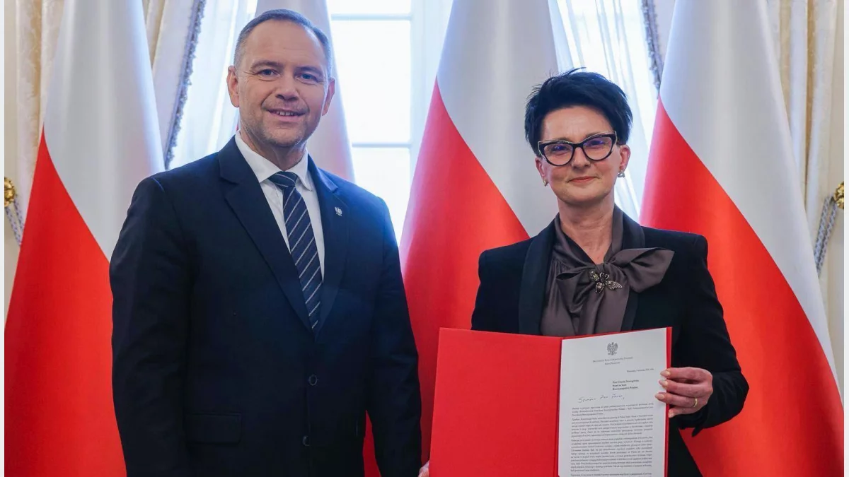 Prezydent Karol Nawrocki i Urszula Nowogórska/fot.: Marek Borawski - KPRP