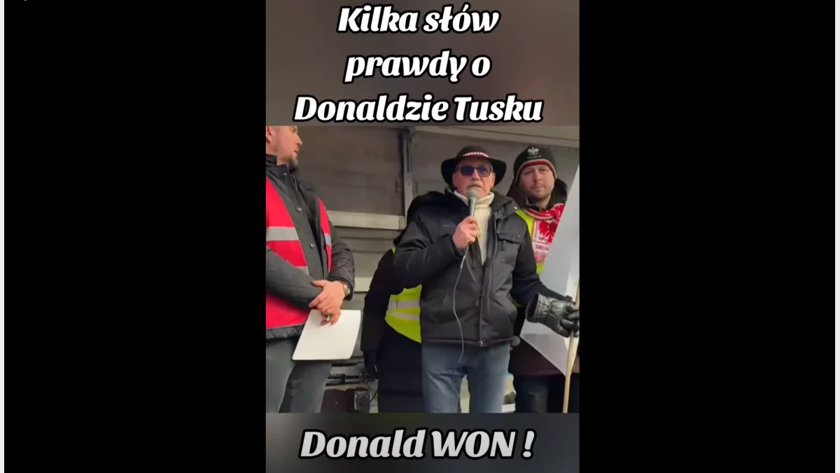 Samorządowiec o Tusku: „zdrajca i służalec, Niemiec rządzący Polską”