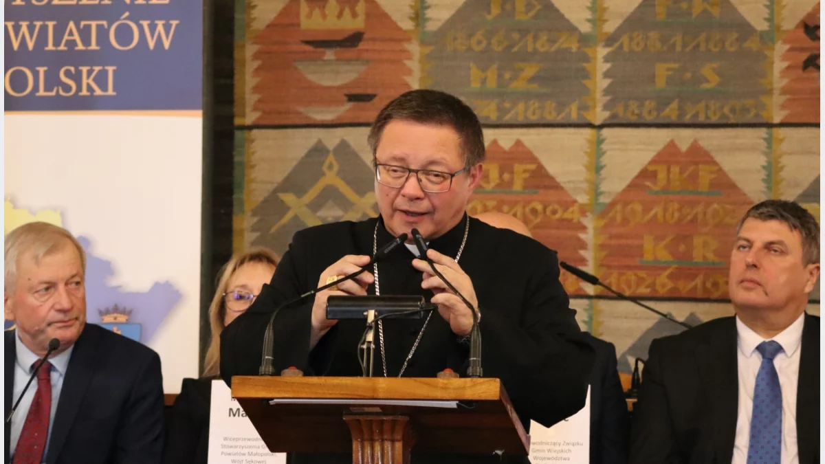 noworoczne spotkanie Stowarzyszenia Gmin i Powiatów Małopolski/fot.: Biuro Prasowe Archidiecezji Krakowskiej