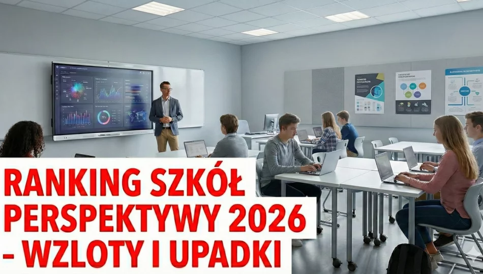 Ranking Perspektywy 2026. Wyniki szkół z powiatu limanowskiego. Wyraźny awans "Mechanika", trudna sytuacja liceów - zdjęcie 1