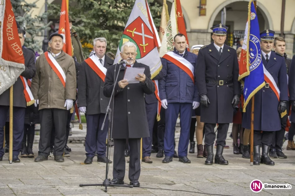 Obchody Narodowego Święta Niepodległości w Limanowej - zdjęcie 13