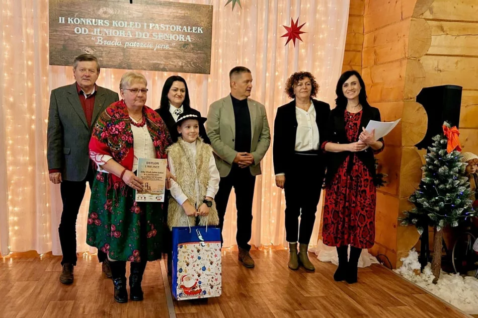 II Międzypokoleniowy Konkurs Kolęd i Pastorałek „Bracia, patrzcie jeno…” w Limanowej - zdjęcie 15