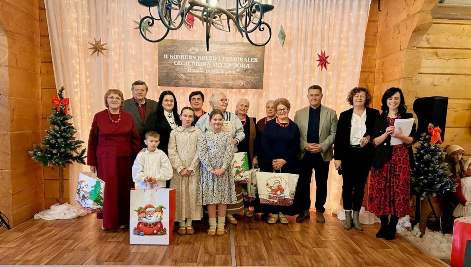 II Międzypokoleniowy Konkurs Kolęd i Pastorałek „Bracia, patrzcie jeno…” w Limanowej - zdjęcie 1