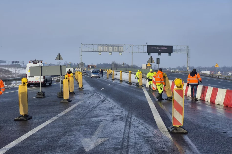 Kraków "odtyka" wylot na Warszawę (S7) - zdjęcie 13