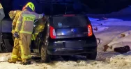 Nocny pożar samochodu. Właściciel sam ruszył do walki z ogniem - zdjęcie 2