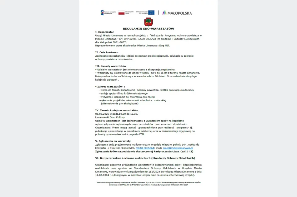 Ekodoradca zaprasza dzieci i młodzież na warsztaty ekologiczne - zdjęcie 2