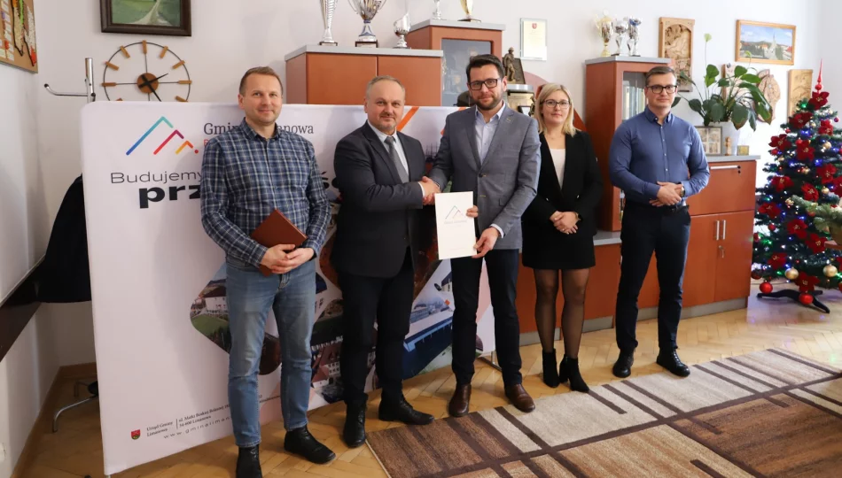 Budowa punktu selektywnej zbiórki odpadów w miejscowości Młynne, gmina Limanowa - zdjęcie 1