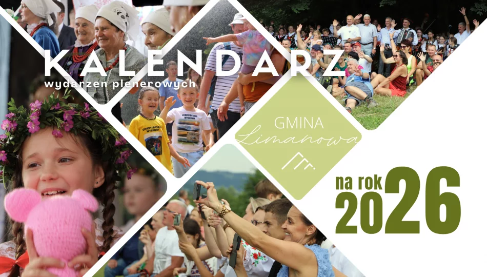 Odkryj, przeżyj, baw się! – imprezy plenerowe w gminie Limanowa w 2026r. - zdjęcie 1