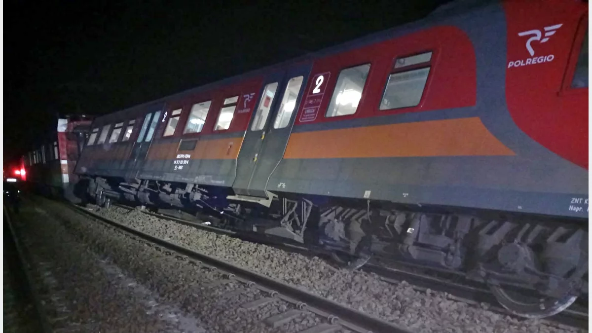 Policja podaje przyczyny wykolejenia pociągu