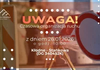 Czasowa organizacja ruchu ma drodze Kłodne - Stańkowa z dniem 26.01 - zdjęcie główne