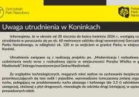 Uwaga na utrudnienia - inwestycja przy granicy Parku - zdjęcie główne