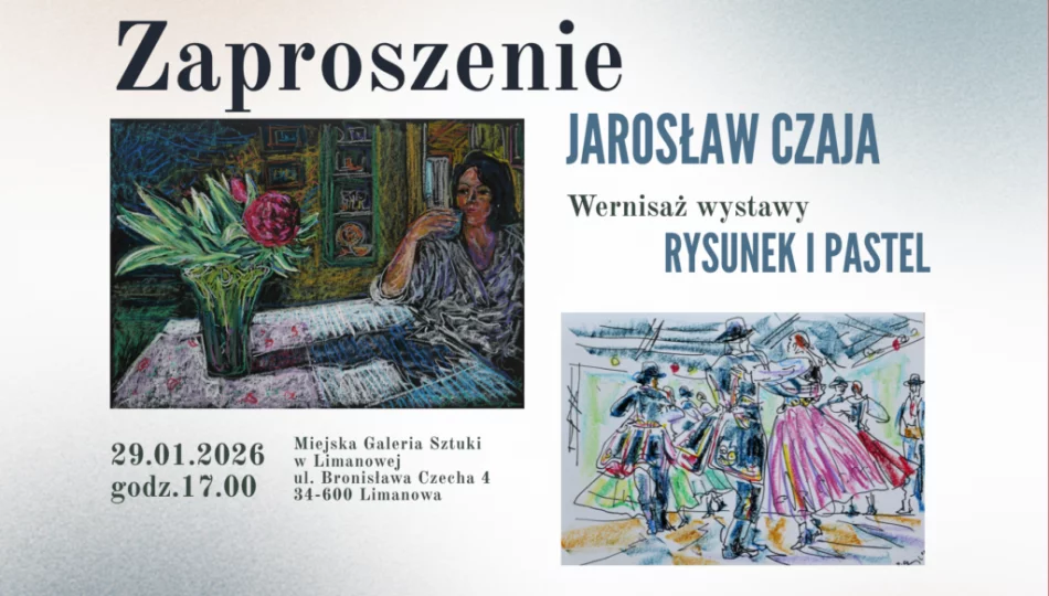 Wernisaż wystawy „Rysunek i pastel” w Miejskiej Galerii Sztuki - zdjęcie 1