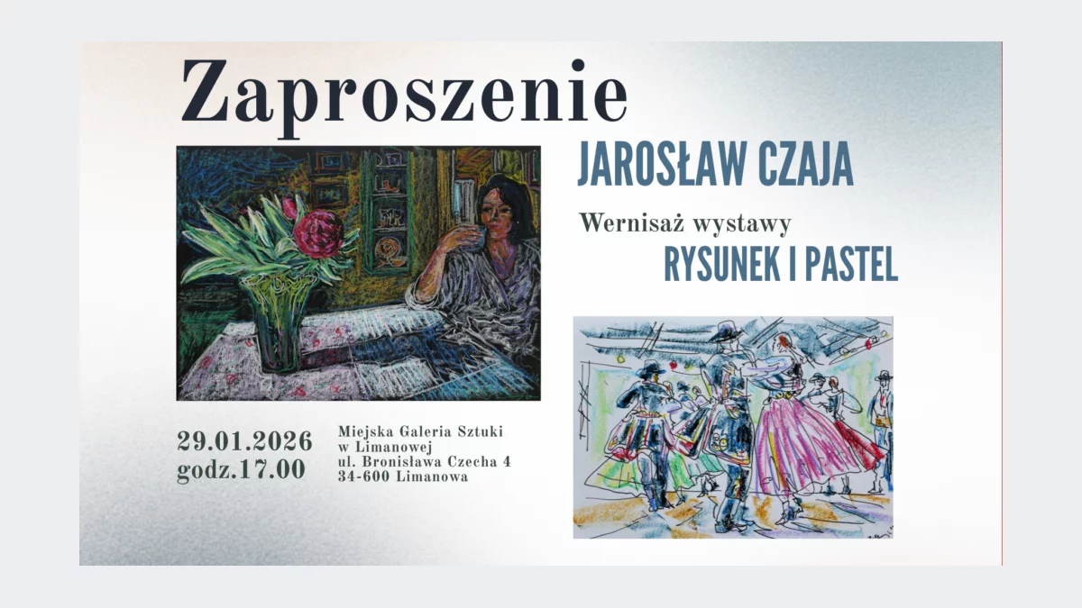 Wernisaż wystawy „Rysunek i pastel” w Miejskiej Galerii Sztuki