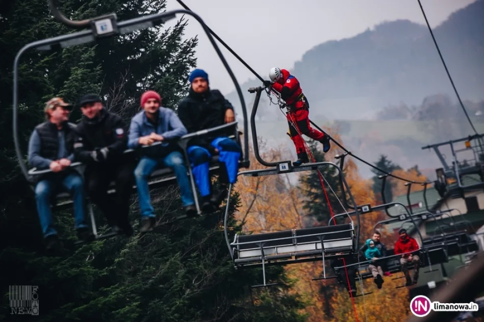 Ćwiczenia ewakuacji wyciagu Laskowa SKI - zdjęcie 2