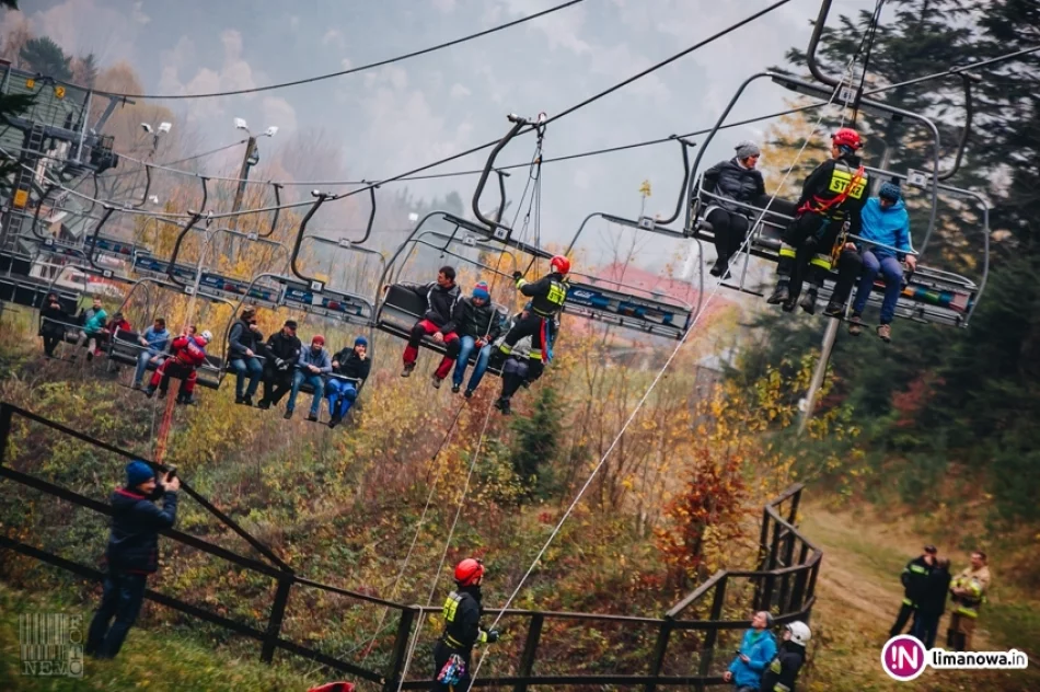 Ćwiczenia ewakuacji wyciagu Laskowa SKI - zdjęcie 4