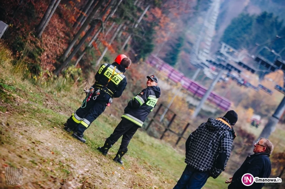 Ćwiczenia ewakuacji wyciagu Laskowa SKI - zdjęcie 11