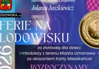 Ferie na lodowisku dla dzieci i młodzieży z terenu Miasta Limanowa za złotówkę ! - zdjęcie główne