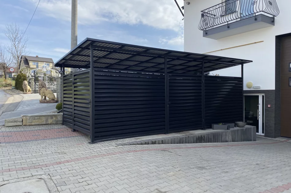 Zadaszenia tarasów - płyta poliwęglanowa - zdjęcie 5