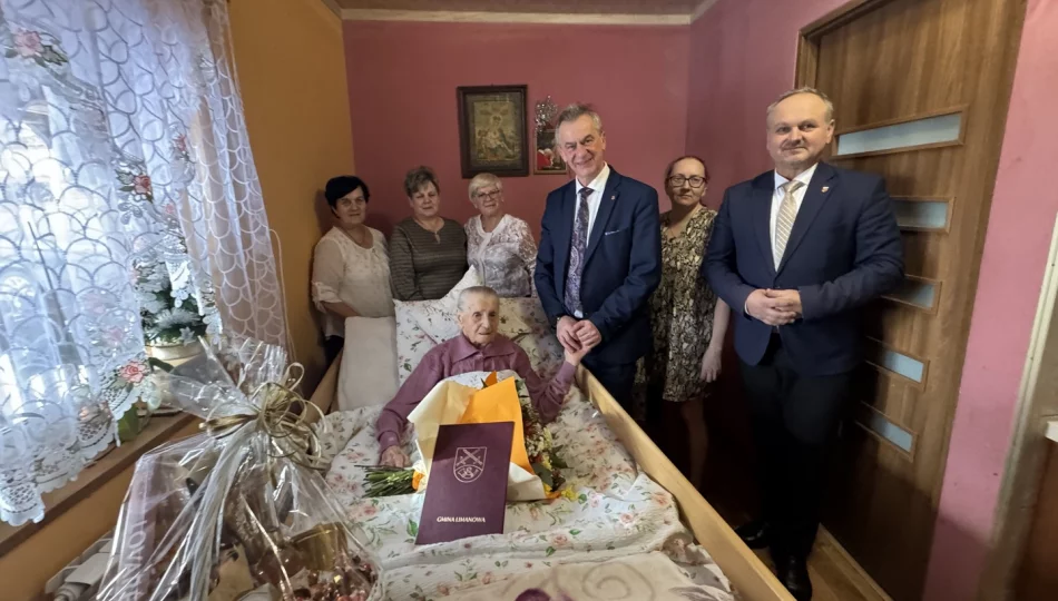 103 urodziny Marii Opieli z Kaniny - zdjęcie 1
