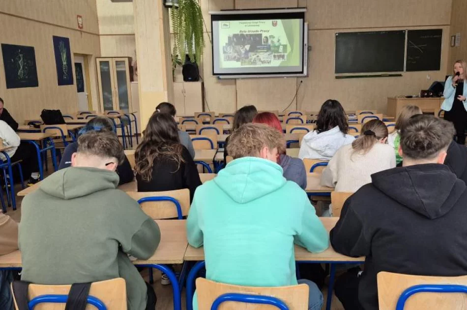 Doradcy zawodowi spotkali się z uczniami  - zdjęcie 2
