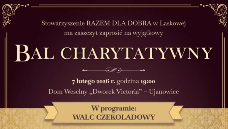 Bal charytatywny - dochód wesprze potrzebujących - zdjęcie 1