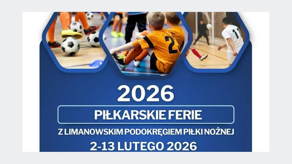 Limanowski Podokręg ma propozycję na piłkarskie ferie