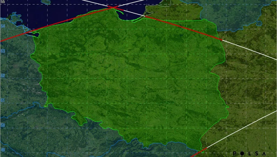 Szczątki chińskiej rakiety mogą spaść w Polsce - trajektoria lotu - zdjęcie 1