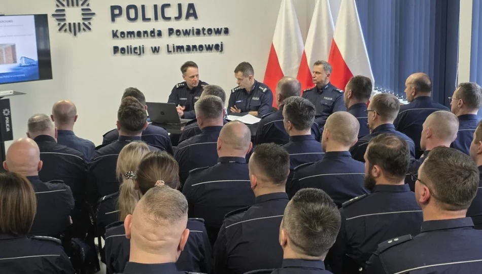 Narada roczna limanowskiej policji - zdjęcie 1