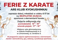 Ferie z karate w Limanowej: Ruszają darmowe treningi dla dzieci i młodzieży - zdjęcie główne