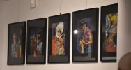 Wernisaż wystawy „Rysunek i pastel” Jarosława Czai w Galerii Sztuki MBP w Limanowej - zdjęcie 3