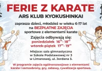 „Ferie z karate” – bezpłatne zajęcia sportowe dla dzieci i młodzieży w Limanowej - zdjęcie główne