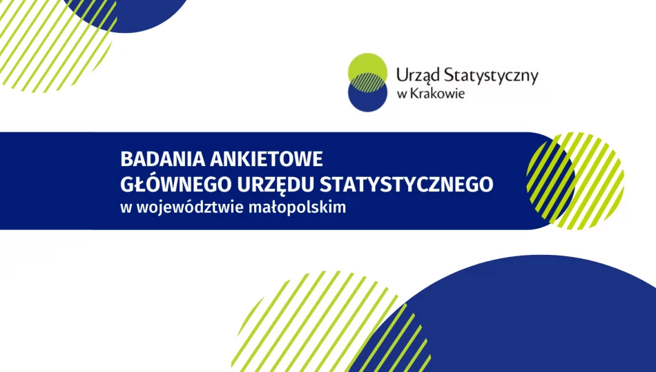 Badania ankietowe Głównego Urzędu Statystycznego w województwie małopolskim - zdjęcie 1