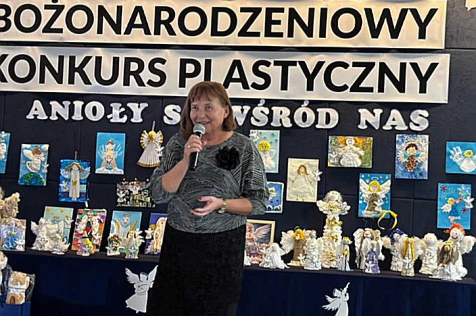 Podsumowanie XIII Miejsko-Gminnego Bożonarodzeniowego Konkursu Plastycznego pod hasłem „Anioły są wśród nas” - zdjęcie 7
