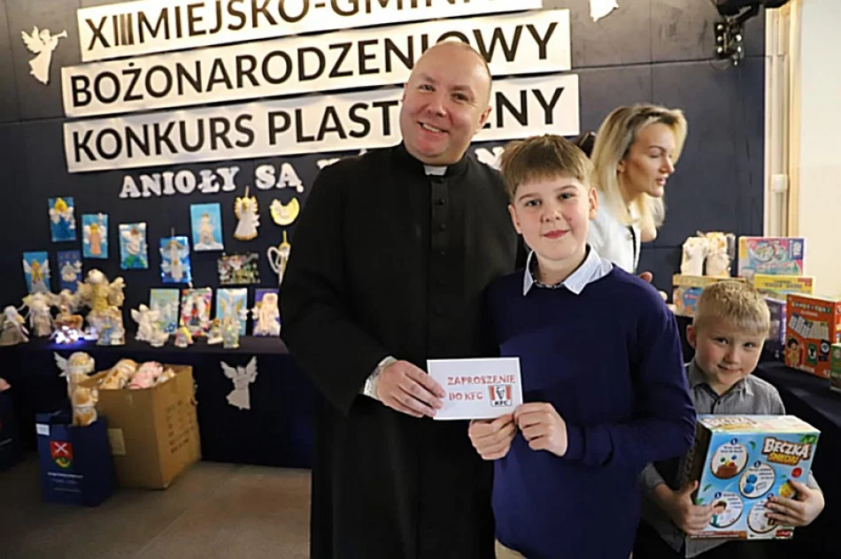 Podsumowanie XIII Miejsko-Gminnego Bożonarodzeniowego Konkursu Plastycznego pod hasłem „Anioły są wśród nas” - zdjęcie 11