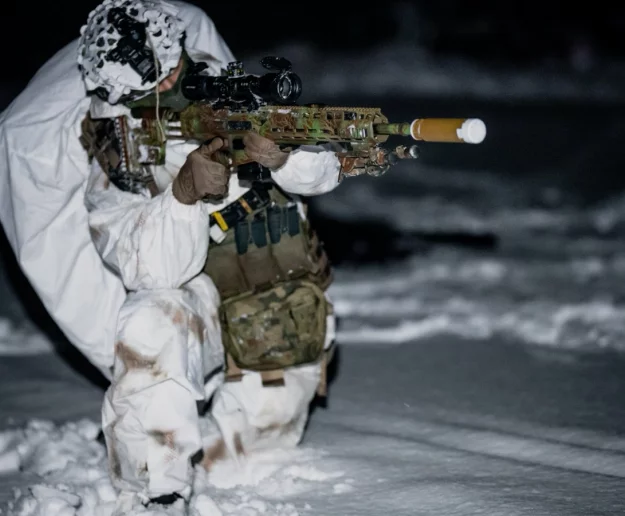 Snajperzy w Beskidzie Wyspowym. Dziesięć dni szkolenia w mrozie - zdjęcie główne