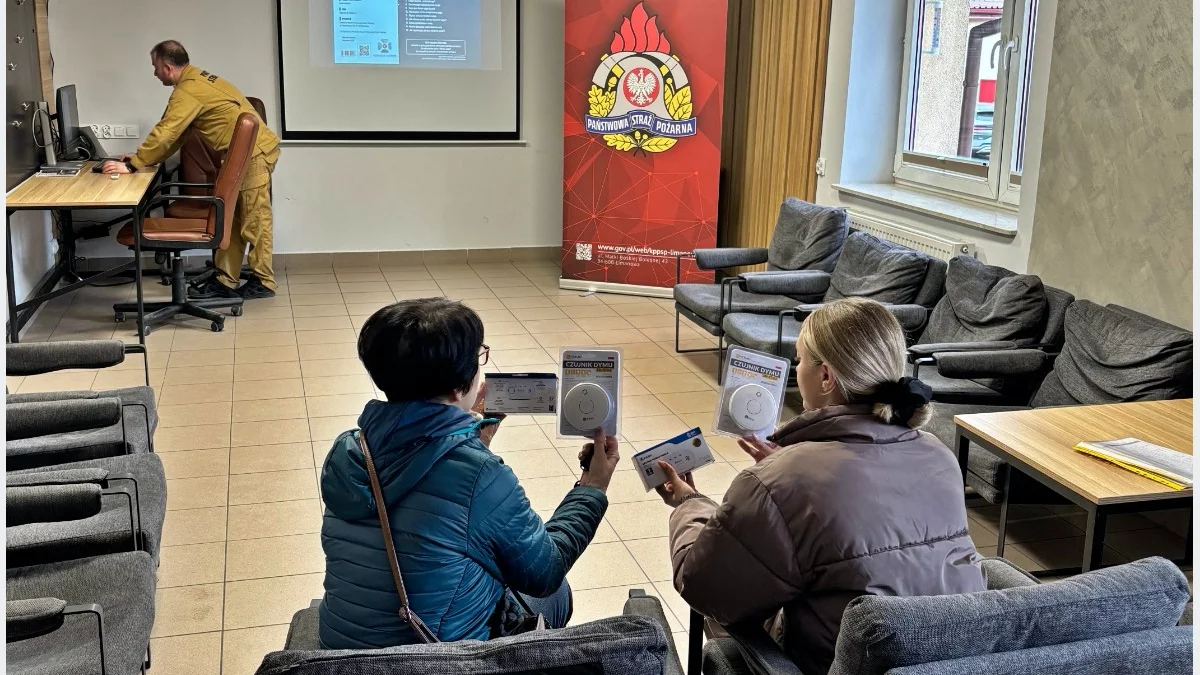 Błyskawiczny finał akcji w komendzie. Wszystkie czujki rozdane