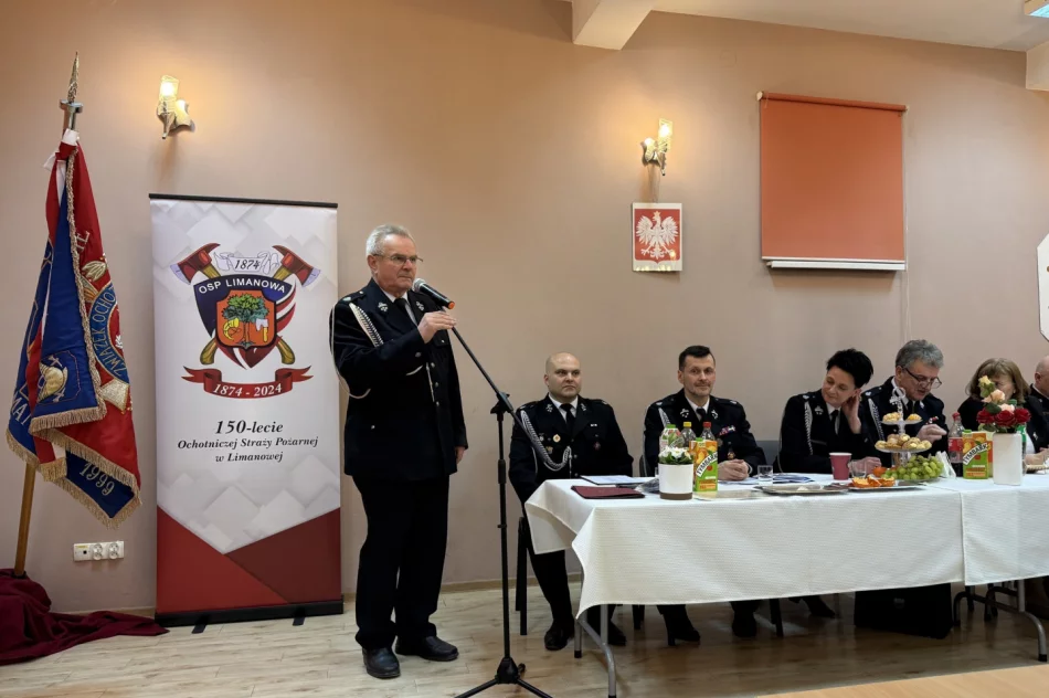  Walne Zebranie Sprawozdawczo-Wyborcze OSP Limanowa – wybrano nowy Zarząd jednostki - zdjęcie 6