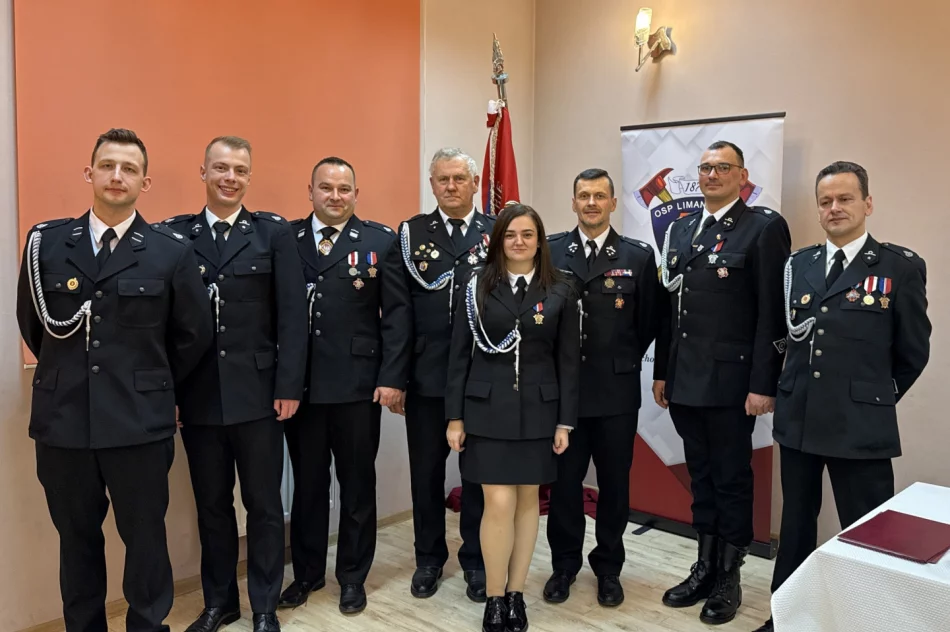  Walne Zebranie Sprawozdawczo-Wyborcze OSP Limanowa – wybrano nowy Zarząd jednostki - zdjęcie 18