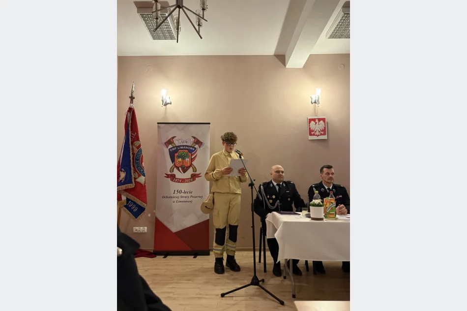  Walne Zebranie Sprawozdawczo-Wyborcze OSP Limanowa – wybrano nowy Zarząd jednostki - zdjęcie 20