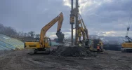 Rozpoczęła się budowa nowego odcinka linii kolejowej Tymbark-Szczyrzyc, a w niej dwa tunele - zdjęcie 2