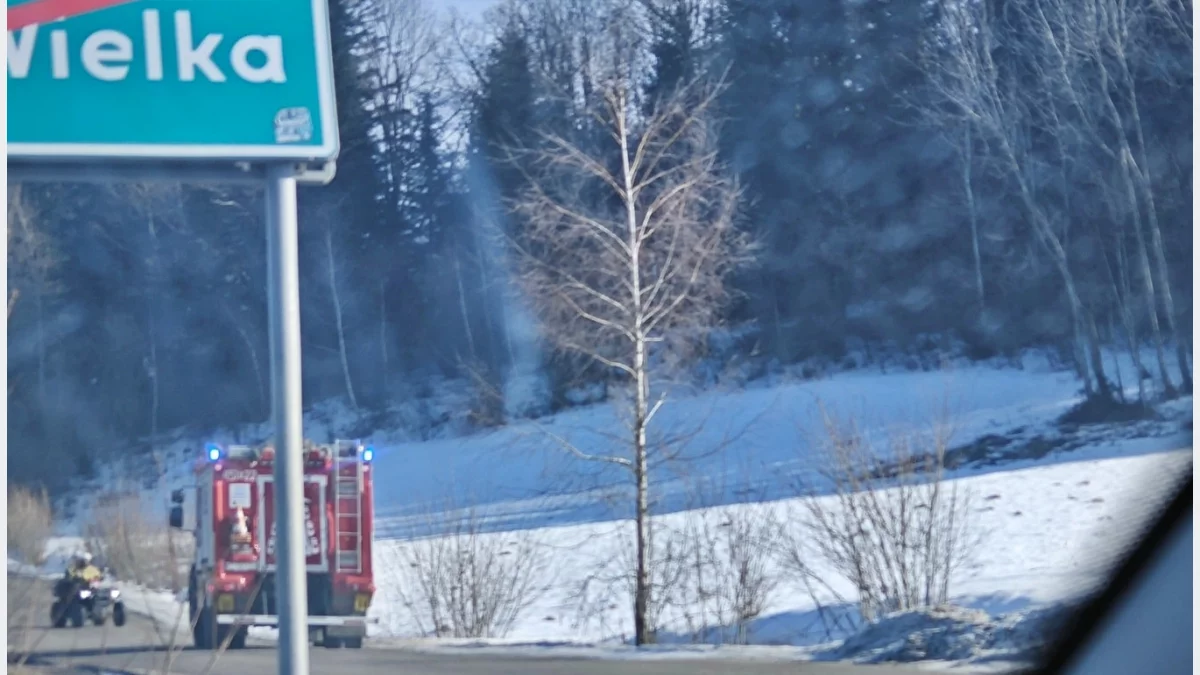 Interwencja w Woli Skrzydlańskiej/fot.: OSP Skrzydlna
